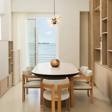 Апартаменти Ivory By Halu! - Elegant 2bd With Sea View Салоніки